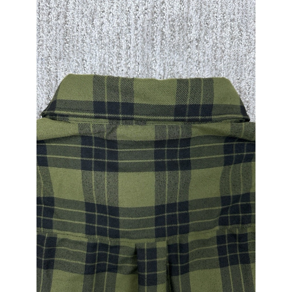 Dixxon Flannel Co 38 Special Green Plaid Flannel Shirt D-Tech 2XL Button-Up - Picture 7 of 9